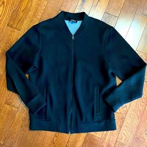 Express zip textured fleece
